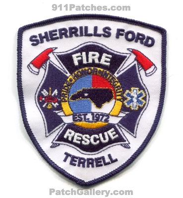 Sherrills Ford Terrell Fire Rescue Department Patch (North Carolina)
Scan By: PatchGallery.com
Keywords: dept. pride honor integrity est. 1972