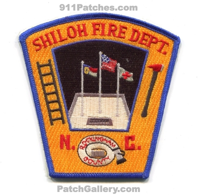 Shiloh Fire Department Rockingham County Patch (North Carolina)
Scan By: PatchGallery.com
Keywords: dept. co.