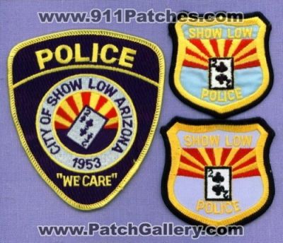 Show Low Police Department (Arizona)
Thanks to apdsgt for this scan.
Keywords: dept. city of