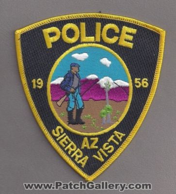 Sierra Vista Police Department (Arizona)
Thanks to Paul Howard for this scan.
Keywords: dept. az
