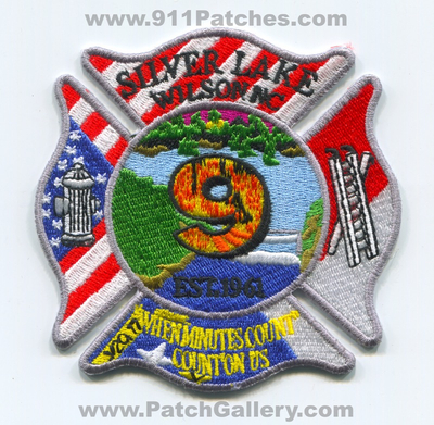 Silver Lake Fire Department 9 Patch (North Carolina)
Scan By: PatchGallery.com
Keywords: dept. nc est. 1961 when minutes count on us