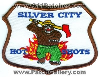 Silver City Hot Shots Wildland Fire Patch (New Mexico)
[b]Scan From: Our Collection[/b]
Keywords: hotshots