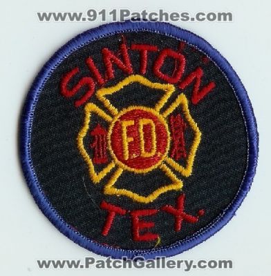 Sinton Fire Department (Texas)
Thanks to Mark C Barilovich for this scan.

Keywords: f.d. tex.