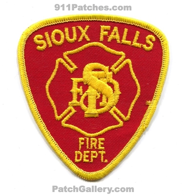 Sioux Falls Fire Department Patch (South Dakota)
Scan By: PatchGallery.com
Keywords: dept.