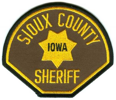 Sioux County Sheriff (Iowa)
Scan By: PatchGallery.com
