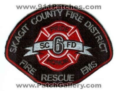 Skagit County Fire District 6 (Washington)
Scan By: PatchGallery.com
Keywords: co. dist. number no. #6 department dept. rescue ems pride honor scfd