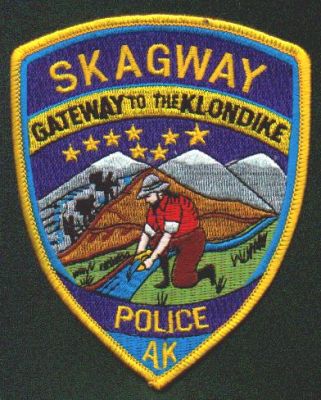 Skagway Police
Thanks to EmblemAndPatchSales.com for this scan.
Keywords: alaska