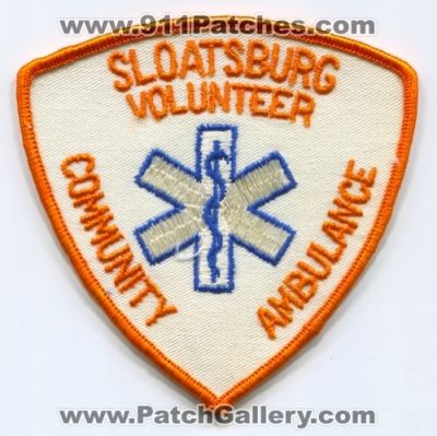 Sloatsburg Volunteer Community Ambulance (New York)
Scan By: PatchGallery.com
Keywords: vol. comm. ems