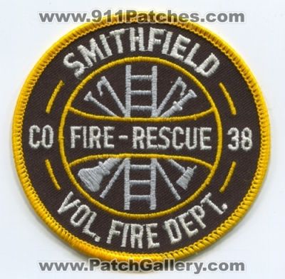Smithfield Volunteer Fire Rescue Department Company 38 (Pennsylvania)
Scan By: PatchGallery.com
Keywords: vol. dept. co.