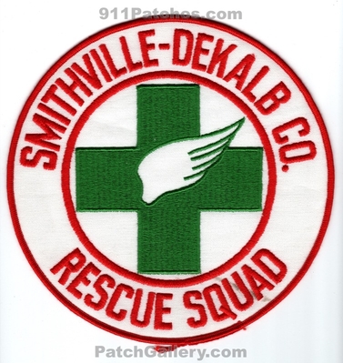 Smithville-Dekalb County Rescue Squad Patch (Tenneessee) (Jacket Back Size)
Scan By: PatchGallery.com
Keywords: co. ems ambulance