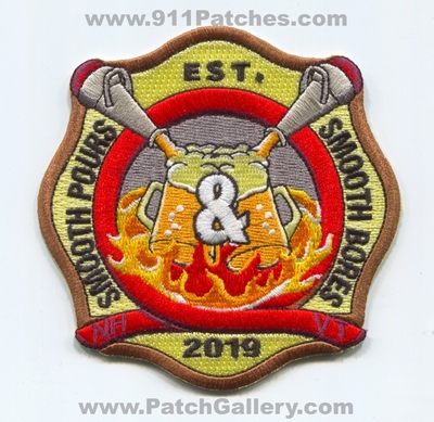 Smooth Pours and Smooth Bores Fire Patch (New Hampshire Vermont)
Scan By: PatchGallery.com
[b]Patch Made By: 911Patches.com[/b]
Keywords: & department dept. education nh vt