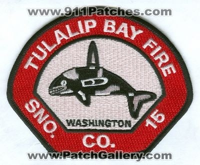 Snohomish County Fire District 15 Tulalip Bay Patch (Washington)
Scan By: PatchGallery.com
Keywords: sno. co. dist. number no. #15 department dept.