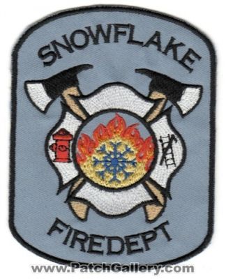 Snowflake Fire Department (Arizona)
Thanks to Jack Bol for this scan.
Keywords: dept.