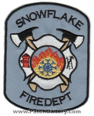 Snowflake Fire Department (Arizona)
Thanks to Jack Bol for this scan.
Keywords: dept.