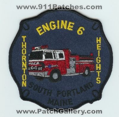 South Portland Fire Engine 6 (Maine)
Thanks to Mark C Barilovich for this scan.
