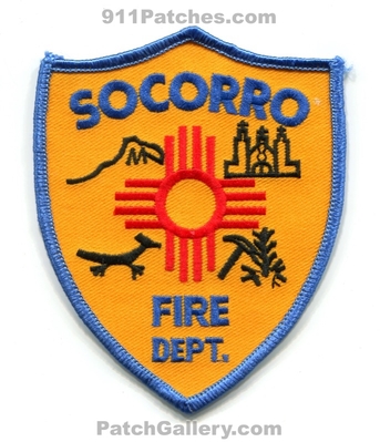 Socorro Fire Department Patch (New Mexico)
Scan By: PatchGallery.com
Keywords: dept.