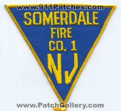 Somerdale Fire Company 1 (New Jersey)
Scan By: PatchGallery.com
Keywords: co. department dept.