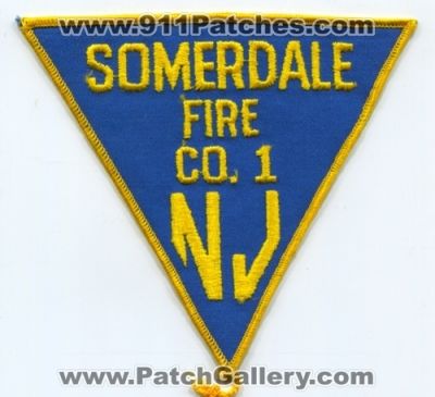 Somerdale Fire Company 1 (New Jersey)
Scan By: PatchGallery.com
Keywords: co. department dept.