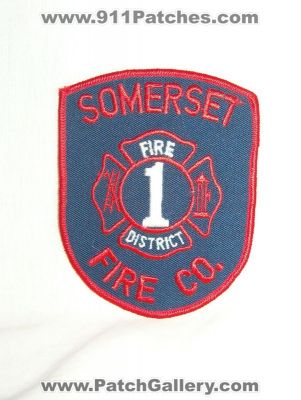 Somerset Fire Company District 1 (New Jersey)
Thanks to Walts Patches for this picture.
Keywords: co. department dept.