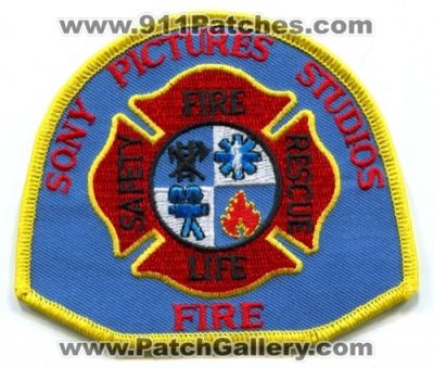 Sony Pictures Studios Fire Department (California)
Scan By: PatchGallery.com
Keywords: dept. rescue safety life movies pictures films