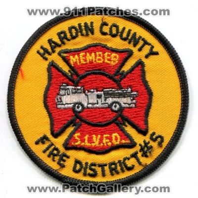 Sour Lake Volunteer Fire Department Member Hardin County District 5 (Texas)
Scan By: PatchGallery.com
Keywords: dept. s.l.v.f.d. slvfd #5
