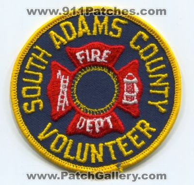South Adams County Volunteer Fire Department Patch (Colorado)
[b]Scan From: Our Collection[/b]
Keywords: dept. sac