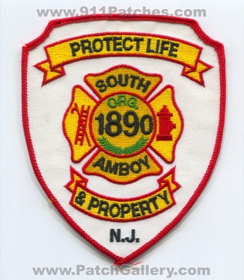 South Amboy Fire Department Patch (New Jersey)
Scan By: PatchGallery.com
Keywords: dept. protect life & and property org. 1890 n.j.