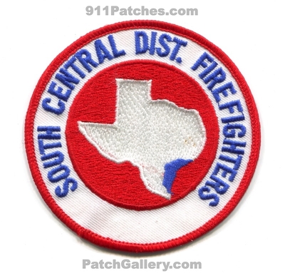 South Central District Firefighters Patch (Texas)
Scan By: PatchGallery.com
Keywords: so. dist. ffs fire department dept.