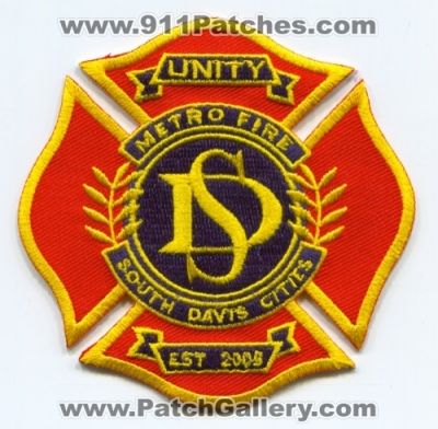 South Davis Cities Metro Fire Department (Utah)
Scan By: PatchGallery.com
Keywords: dept. unity