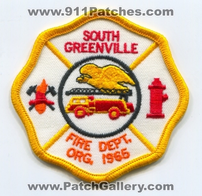 South Greenville Fire Department (South Carolina)
Scan By: PatchGallery.com
Keywords: dept.