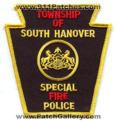 South Hanover Township Special Fire Police Department (Pennsylvania)
Scan By: PatchGallery.com
Keywords: twp. of dept.