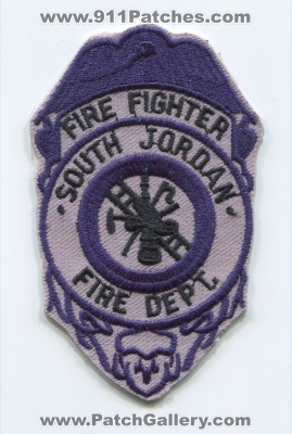 South Jordan Fire Department Firefighter (Utah)
Scan By: PatchGallery.com
Keywords: dept.