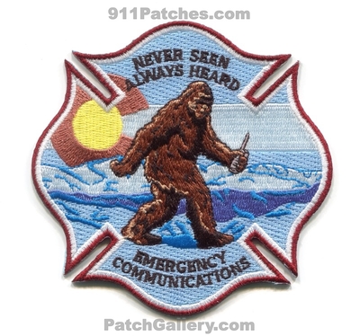 South Metro Fire Rescue Department Emergency Communications Center 911 Dispatch Patch (Colorado)
[b]Scan From: Our Collection[/b]
Keywords: dept. smfr s.m.f.r. dispatcher metcom never seen always heard