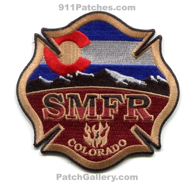 South Metro Fire Rescue Department Community Patch (Colorado)
[b]Scan From: Our Collection[/b]
Keywords: smfr s.m.f.r. dept.