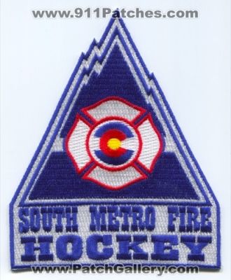 South Metro Fire Rescue Department Hockey Team Patch (Colorado)
[b]Scan From: Our Collection[/b]
Keywords: dept. smfra authority