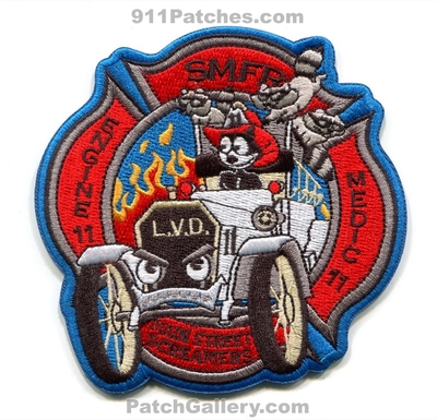 South Metro Fire Rescue Department Station 11 Patch (Colorado)
[b]Scan From: Our Collection[/b]
[b]Patch Made By: 911Patches.com[/b]
Keywords: Dept. SMFR S.M.F.R. LVD L.V.D. Littleton Volunteer Engine Medic Company Co. Main Street Screamers