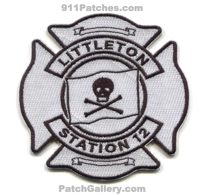 South Metro Fire Rescue Department Station 12 Patch (Colorado)
[b]Scan From: Our Collection[/b]
[b]Patch Made By: 911Patches.com[/b]
Keywords: dept. smfr company co. littleton pirates