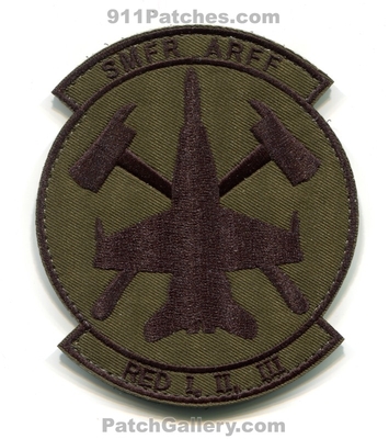 South Metro Fire Rescue Department ARFF CFR Red 1 Red 2 Red 3 Patch (Colorado) (Subdued) (Velcro)
[b]Scan From: Our Collection[/b]
[b]Patch Made By: 911Patches.com[/b]
Keywords: dept. smfr aircraft airport firefighter firefighting crash iii company co. station