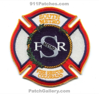 South Metro Fire Rescue Department Patch (Colorado)
[b]Scan From: Our Collection[/b]
Keywords: smfr dept.
