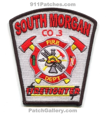 South Morgan Fire Department Company 3 Firefighter Patch (West Virginia) (Confirmed)
Scan By: PatchGallery.com
Keywords: dept. co.