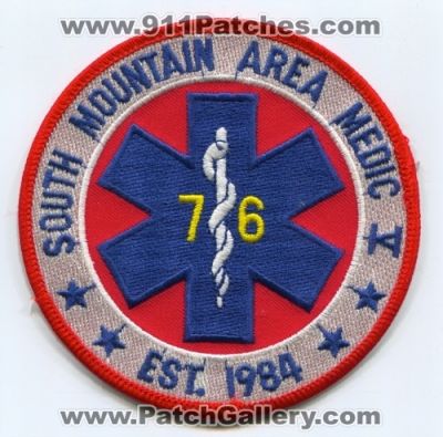 South Mountain Area Medic V (Pennsylvania)
Scan By: PatchGallery.com
Keywords: ems paramedic 5 76 ambulance