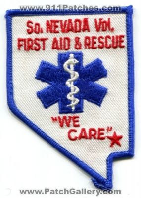 South Nevada Volunteer First Aid and Rescue (Nevada)
Scan By: PatchGallery.com
Keywords: so. vol. &