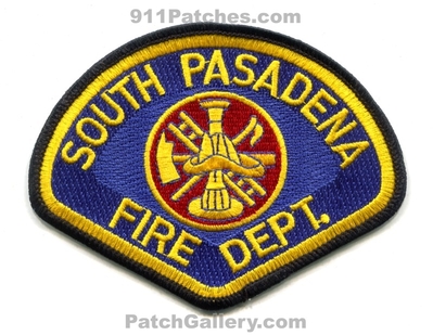 South Pasadena Fire Department Patch (California)
Scan By: PatchGallery.com
Keywords: dept.