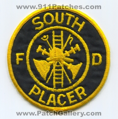 South Placer Fire Department Patch (California)
Scan By: PatchGallery.com
Keywords: dept. fd