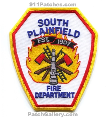 South Plainfield Fire Department Patch (New Jersey)
Scan By: PatchGallery.com
Keywords: dept. est. 1907