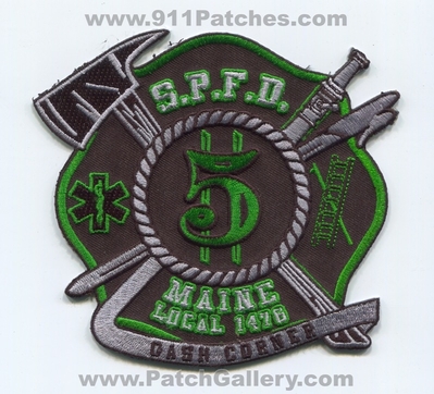 South Portland Fire Department Engine 5 Patch (Maine)
Scan By: PatchGallery.com
Keywords: dept. spfd s.p.f.d. company co. station iaff local 1476 dash corner