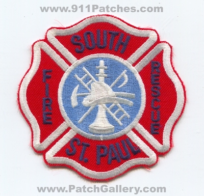 South Saint Paul Fire Rescue Department Patch (Minnesota)
Scan By: PatchGallery.com
Keywords: st. dept.