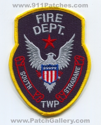 South Strabane Township Fire Department Patch (Pennsylvania)
Scan By: PatchGallery.com
Keywords: twp. dept.