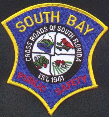 South Bay Public Safety
Thanks to EmblemAndPatchSales.com for this scan.
Keywords: florida dps