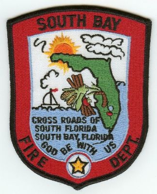 South Bay Fire Dept
Thanks to PaulsFirePatches.com for this scan.
Keywords: florida department